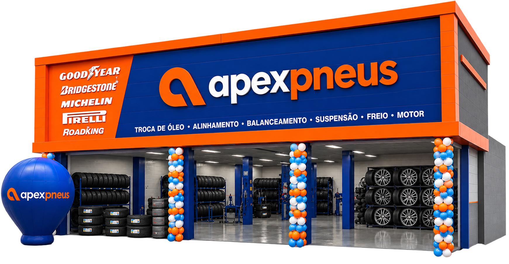 Apex Pneus - Tradição e Confiança em Brasília